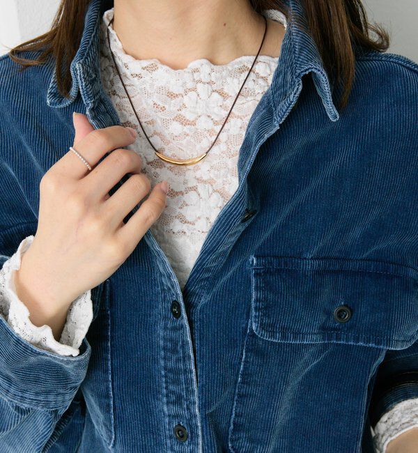  「メタルバーコードチョーカー」|ネックレス|