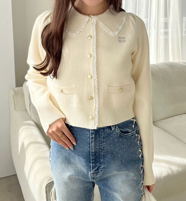  「ロゴ入りニットセットアップ」|ワンピース|