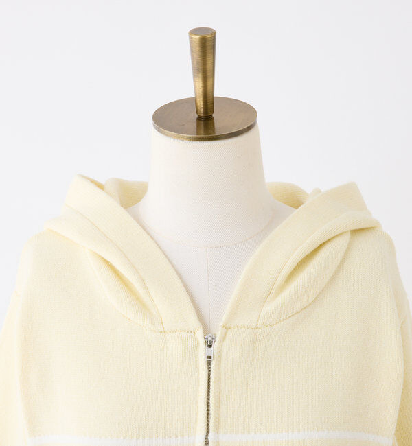  「ジップロゴジャガードニット」|ニット・セーター|