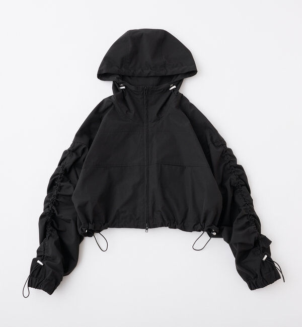  「ドロストショートマウンテンパーカー」|ダウンベスト・ベスト|