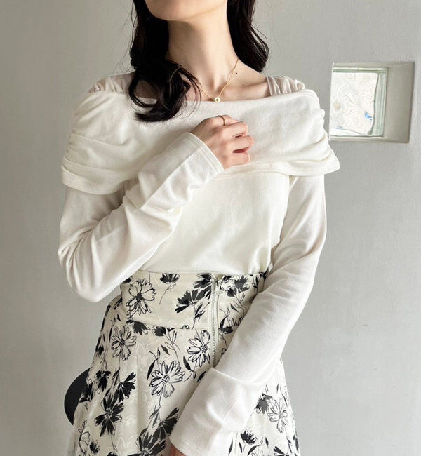  「オフショルトップス」|プルオーバー|