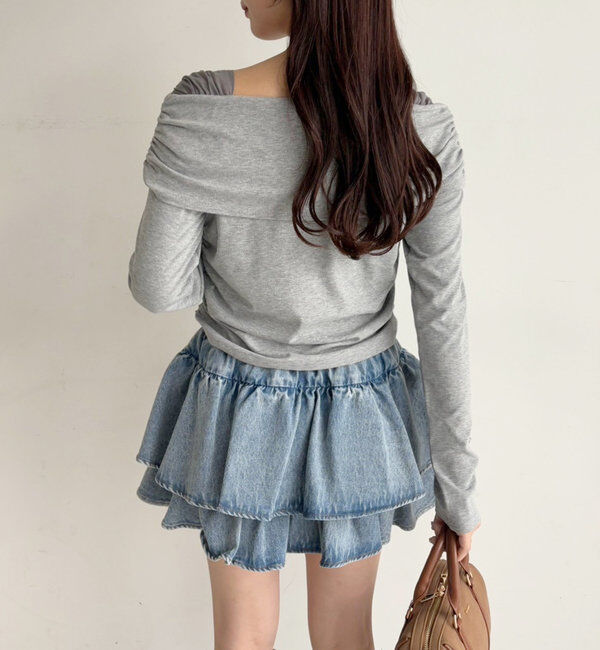  「オフショルトップス」|プルオーバー|