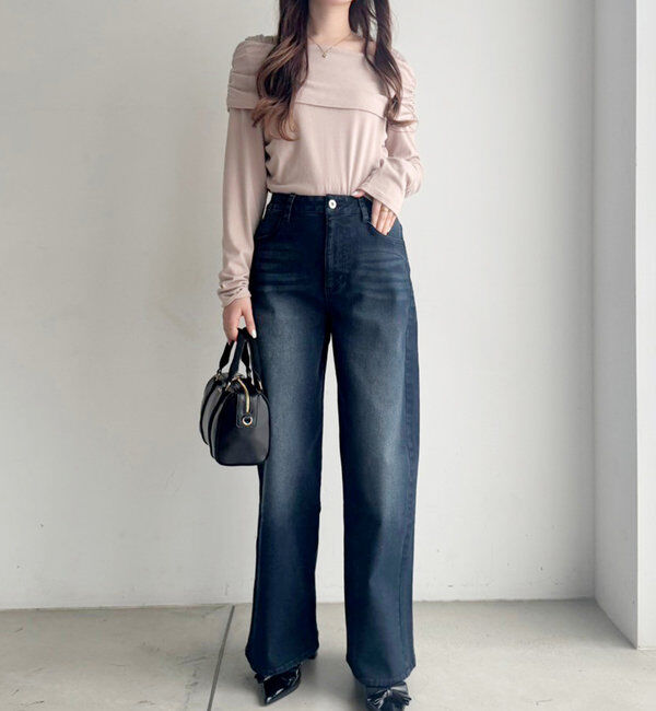  「オフショルトップス」|プルオーバー|