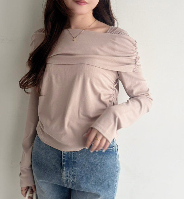  「オフショルトップス」|プルオーバー|