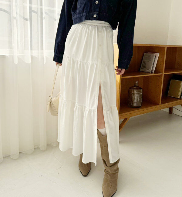  「ティアードスカート」|スカート|