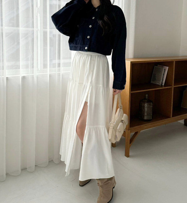  「ティアードスカート」|スカート|