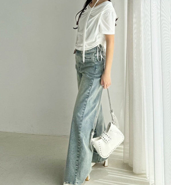  「チャーム付きスタッズバッグ」|ショルダー・メッセンジャー|