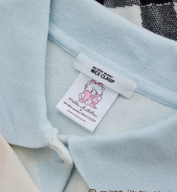  「【mikko コラボ】刺繍入りポロ衿セットアップ」|ワンピース|