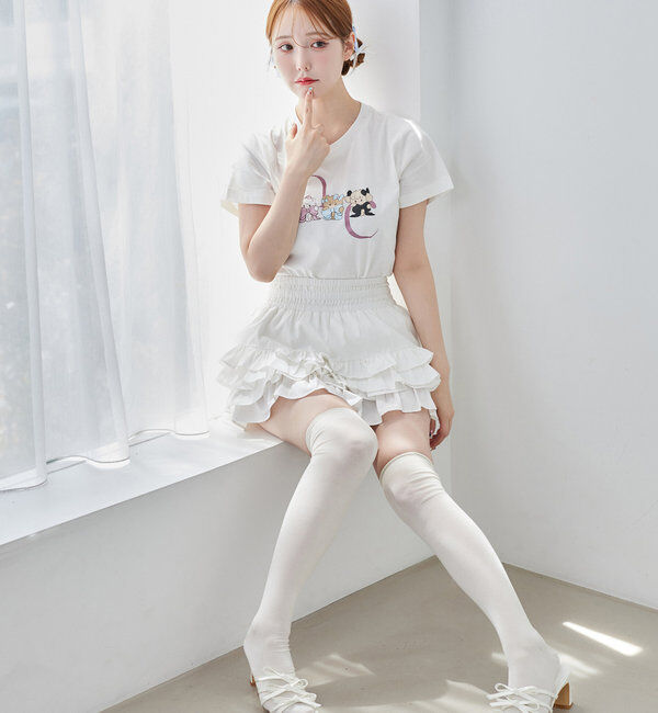  「【mikko コラボ】プリントTシャツ」|Tシャツ・カットソー|