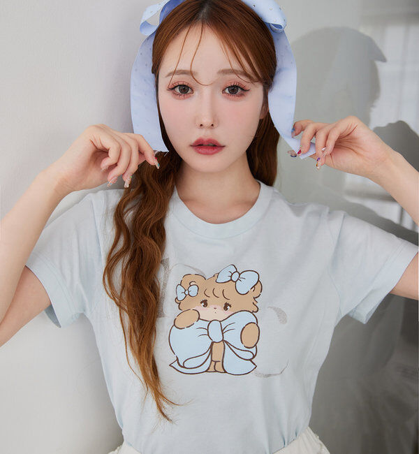  「【mikko コラボ】プリントTシャツ」|Tシャツ・カットソー|