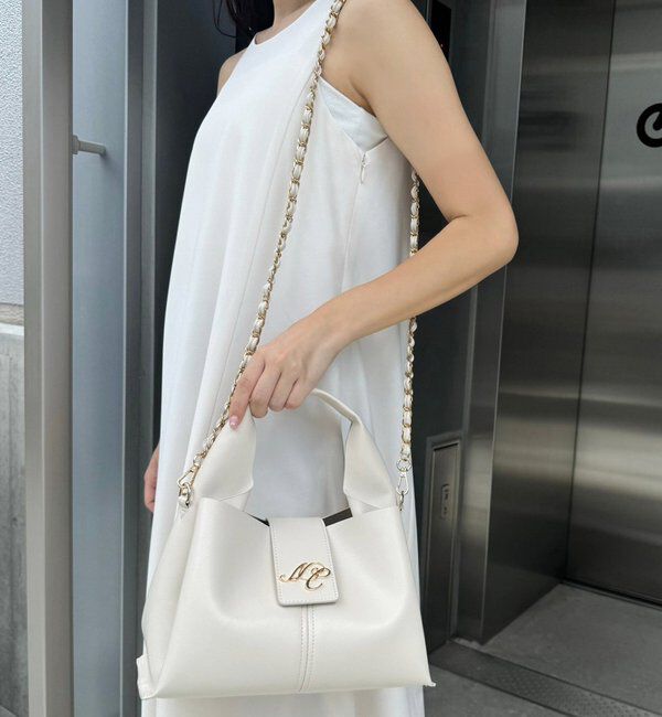  「【リバイバル】エンブレム付きトライアングルバッグ」|ショルダー・メッセンジャー|