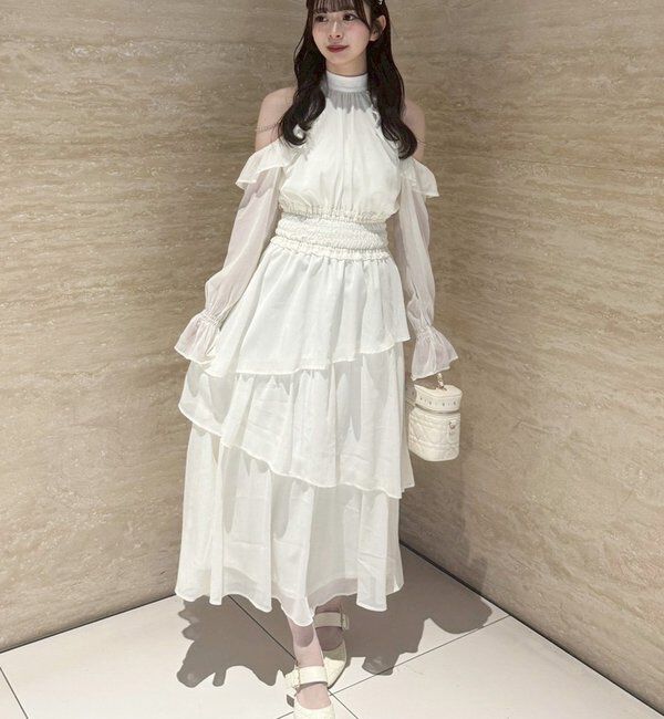  「【Occasion Collection】アメスリティアードワンピ」|ワンピース|