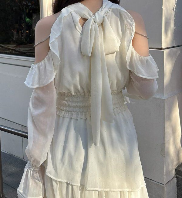  「【Occasion Collection】アメスリティアードワンピ」|ワンピース|