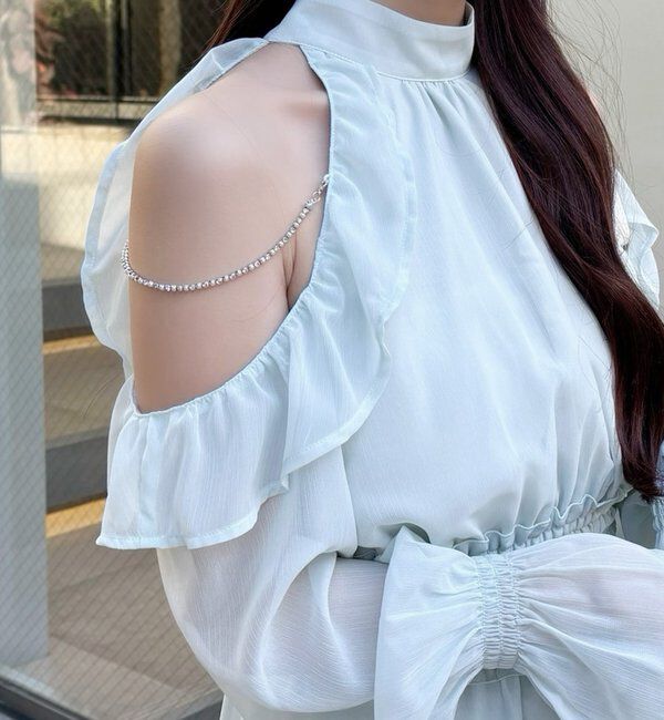  「【Occasion Collection】アメスリティアードワンピ」|ワンピース|