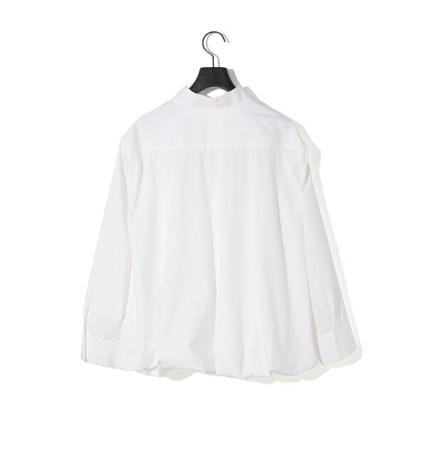 MIDIUMISOLID「MIDIUMISOLID for Ladies バルーンシャツプルオーバー」|シャツ・ブラウス|