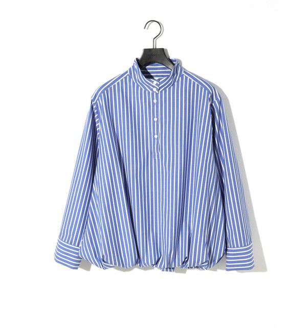 MIDIUMISOLID「MIDIUMISOLID for Ladies バルーンシャツプルオーバー」|シャツ・ブラウス|