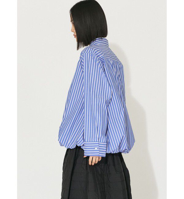 MIDIUMISOLID「MIDIUMISOLID for Ladies バルーンシャツプルオーバー」|シャツ・ブラウス|