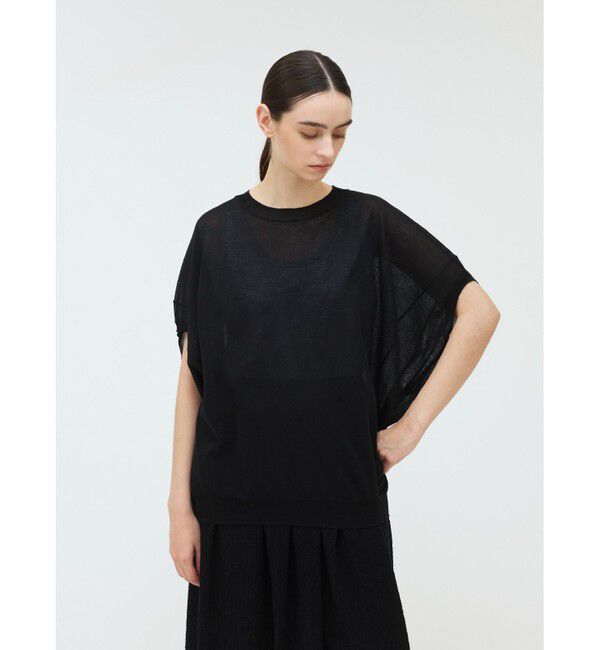 mizuiro ind「mizuiro ind ワイドコクーンシアーベスト」|ベスト・ジレ|