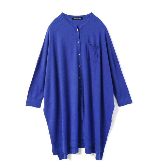 mizuiro ind「mizuiro ind ハイゲージスタンドカラーワンピース」|ワンピース|ブルー
