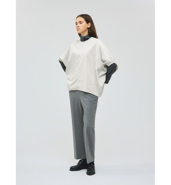 mizuiro ind「mizuiro ind コーデュロイコクーンプルオーバー」|Tシャツ・カットソー|