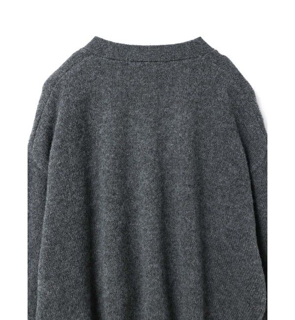 mizuiro ind「mizuiro ind MG/Vネックワイドカーディガン」|カーディガン|