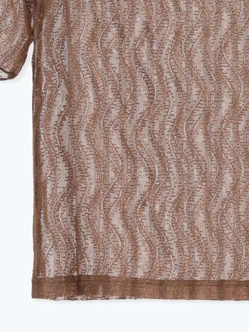 Te chichi「シアーレース5分袖トップス」|Tシャツ・カットソー|