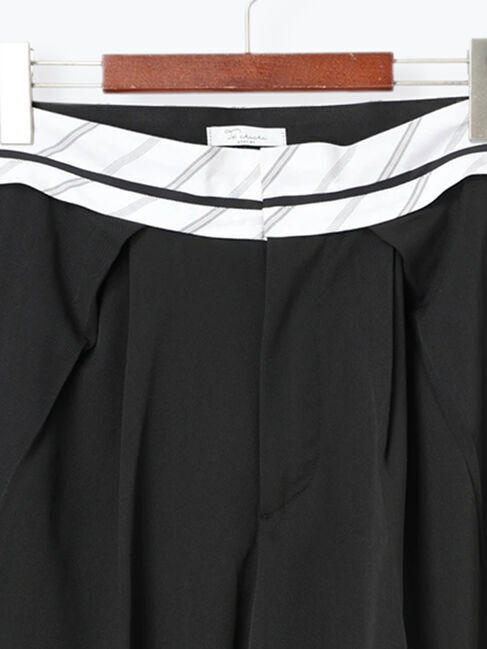 Te chichi「【Atelier Noir】マーベルトデザインパンツ（セットアップ可）」|その他|