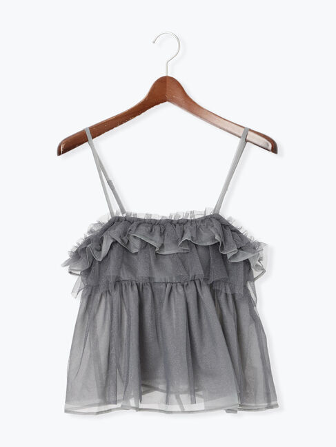 Te chichi「チュール&times;オーガンジーキャミブラウス」|シャツ・ブラウス|