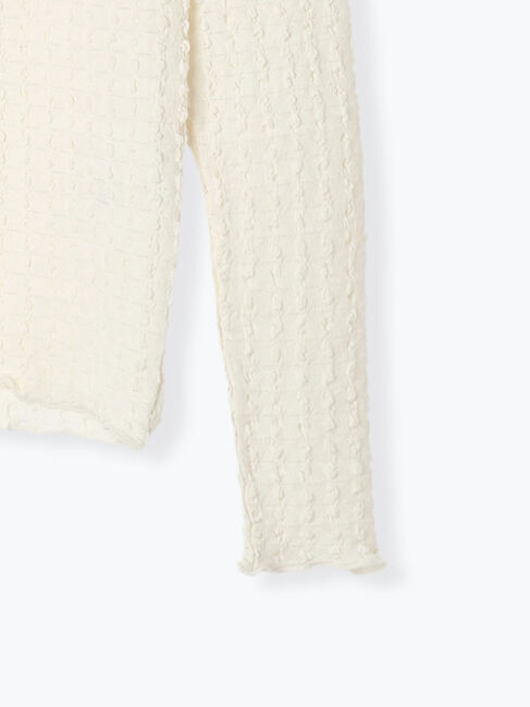 Te chichi TERRASSE「ふくれジャカードハイネックトップス」|Tシャツ・カットソー|