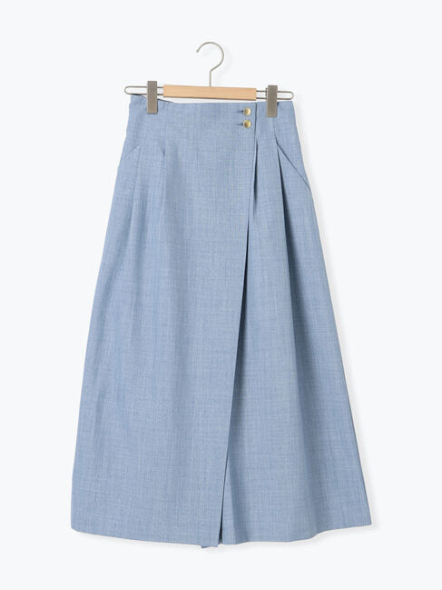 Te chichi TERRASSE「麻調ボタンスカーチョ」|その他|