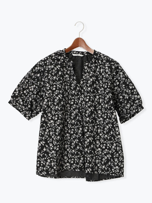 Te chichi TERRASSE「【イージーケア】無地/柄アソートスキッパーブラウス」|シャツ・ブラウス|