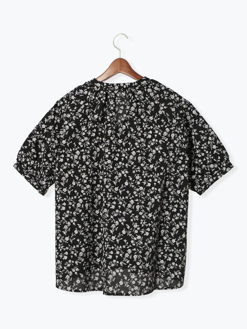 Te chichi TERRASSE「【イージーケア】無地/柄アソートスキッパーブラウス」|シャツ・ブラウス|