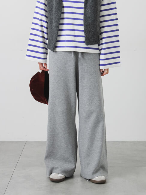 Lugnoncure「ニットイージーフレアパンツ」|その他|