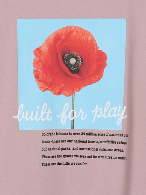 Samansa Mos2「【KELTY&times;Samansa Mos2】フラワープリントTシャツ」|Tシャツ・カットソー|