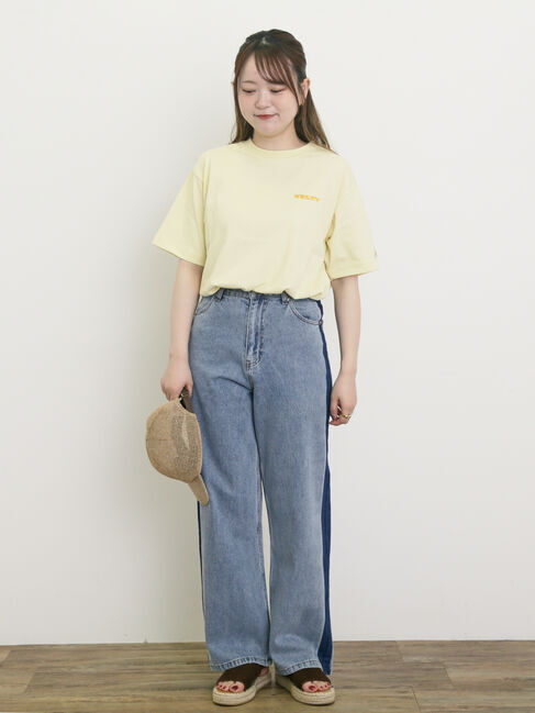 Samansa Mos2「【KELTY&times;Samansa Mos2】フラワープリントTシャツ」|Tシャツ・カットソー|