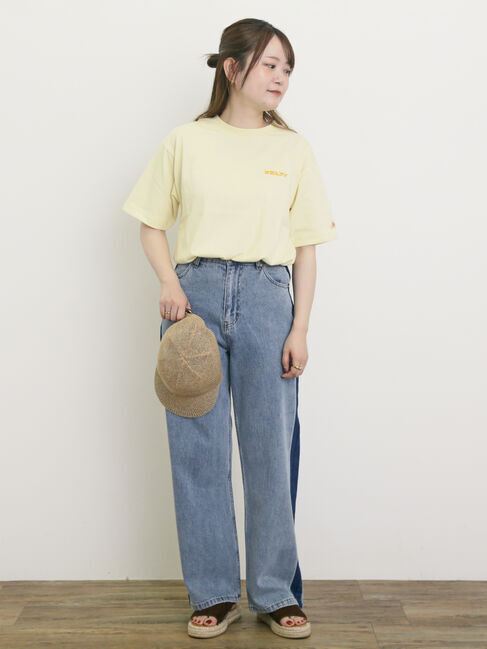 Samansa Mos2「【KELTY&times;Samansa Mos2】フラワープリントTシャツ」|Tシャツ・カットソー|