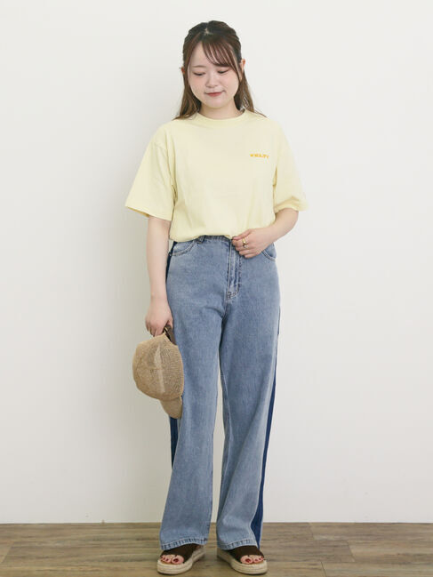 Samansa Mos2「【KELTY&times;Samansa Mos2】フラワープリントTシャツ」|Tシャツ・カットソー|