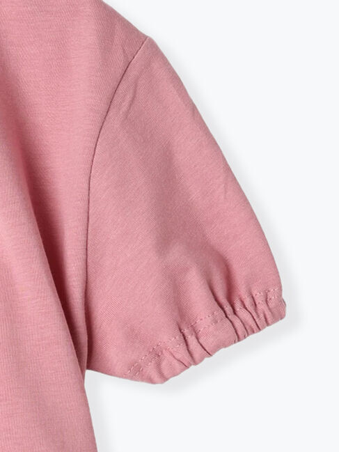 Samansa Mos2 Lagom「【吸水速乾】お花さがら刺繍Tシャツ」|Tシャツ・カットソー|