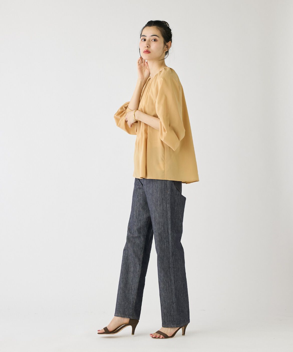 DAY by DAY it&rsquo;s international「ラグランギャザーブラウス」|シャツ・ブラウス|