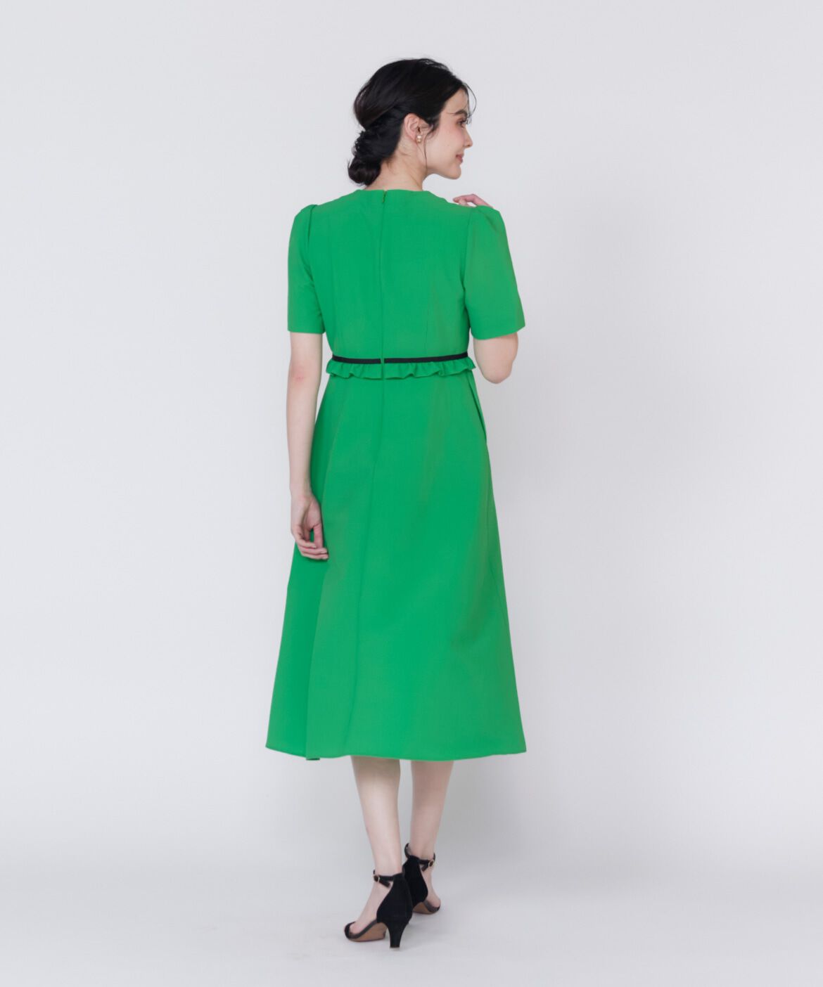 Maglie le cassetto「ウエストフリルワンピース」|ワンピース|