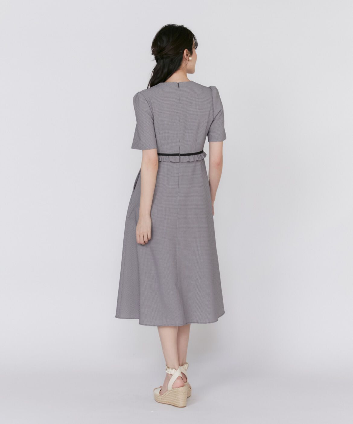 Maglie le cassetto「ウエストフリルワンピース」|ワンピース|