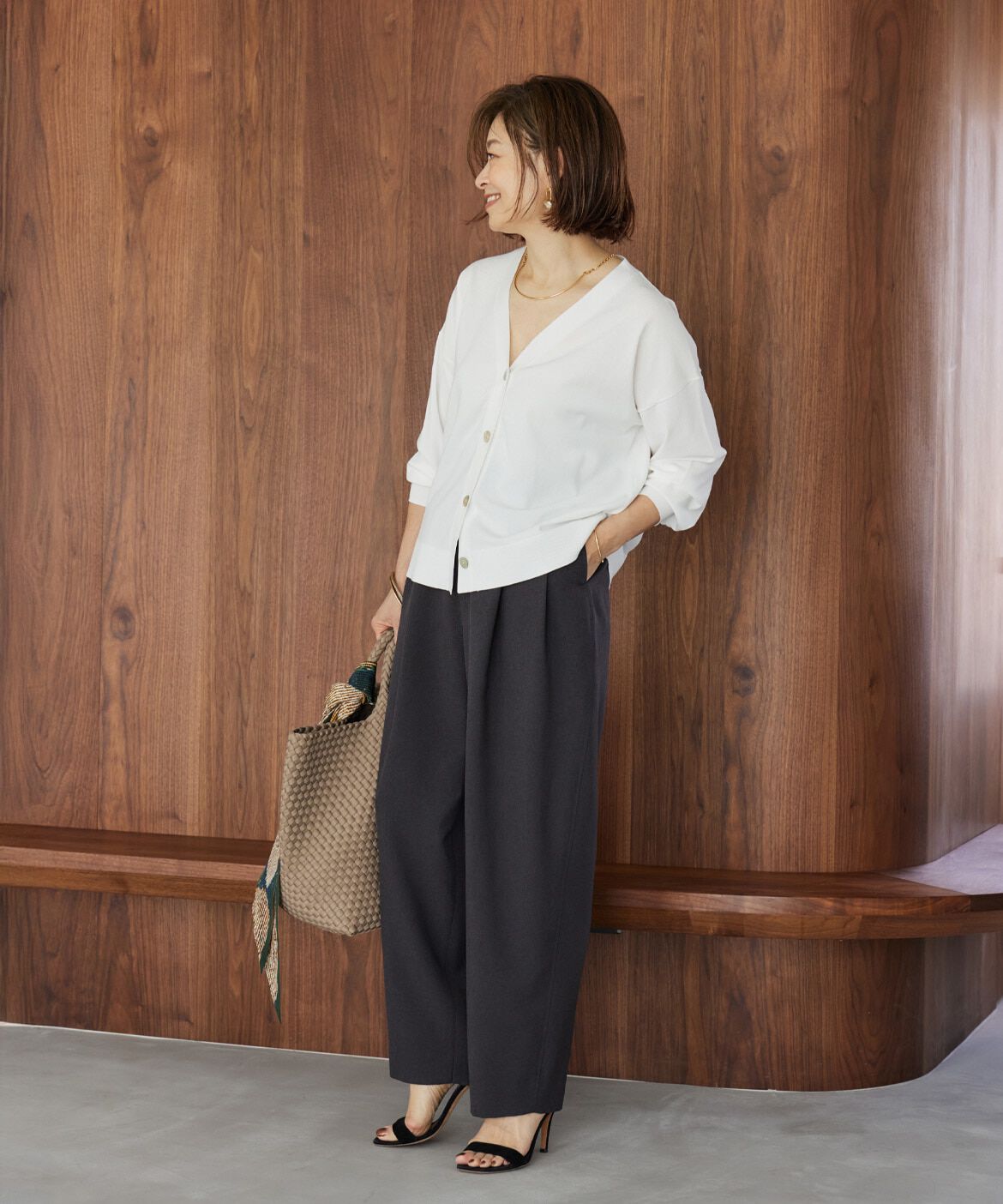 INED「《三尋木奈保コラボ》辛口モードなバレルパンツ　」|その他|