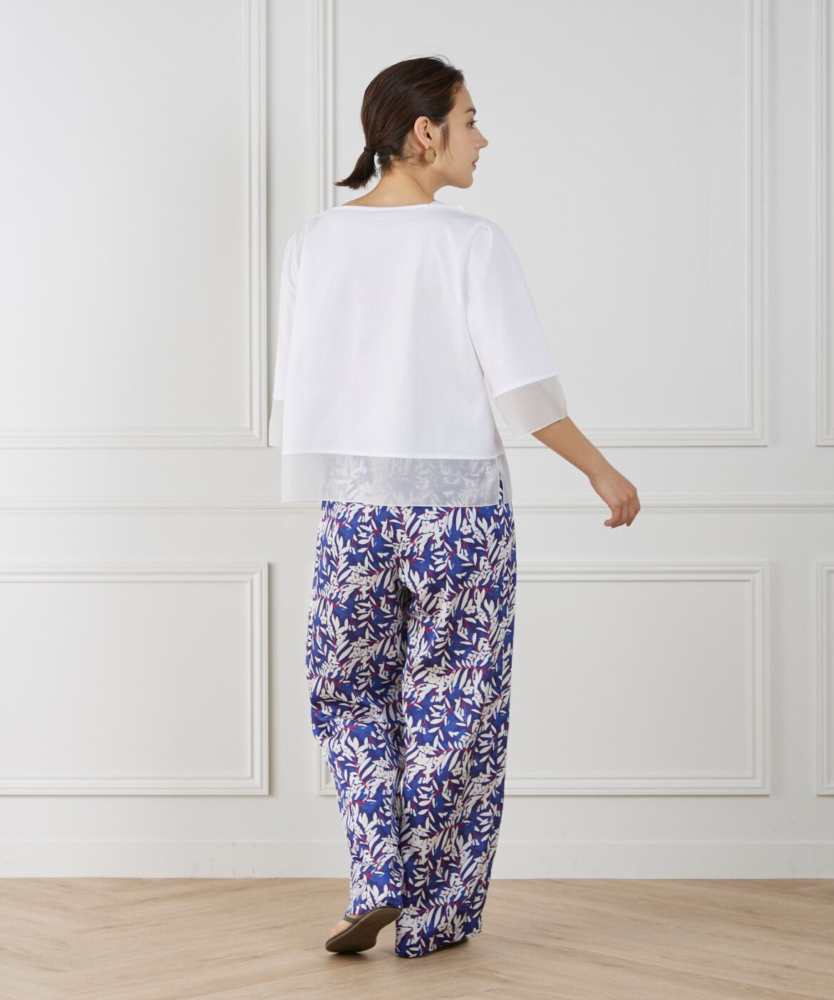 DAY by DAY it&rsquo;s international「シアー切替えプルオーバー」|Tシャツ・カットソー|