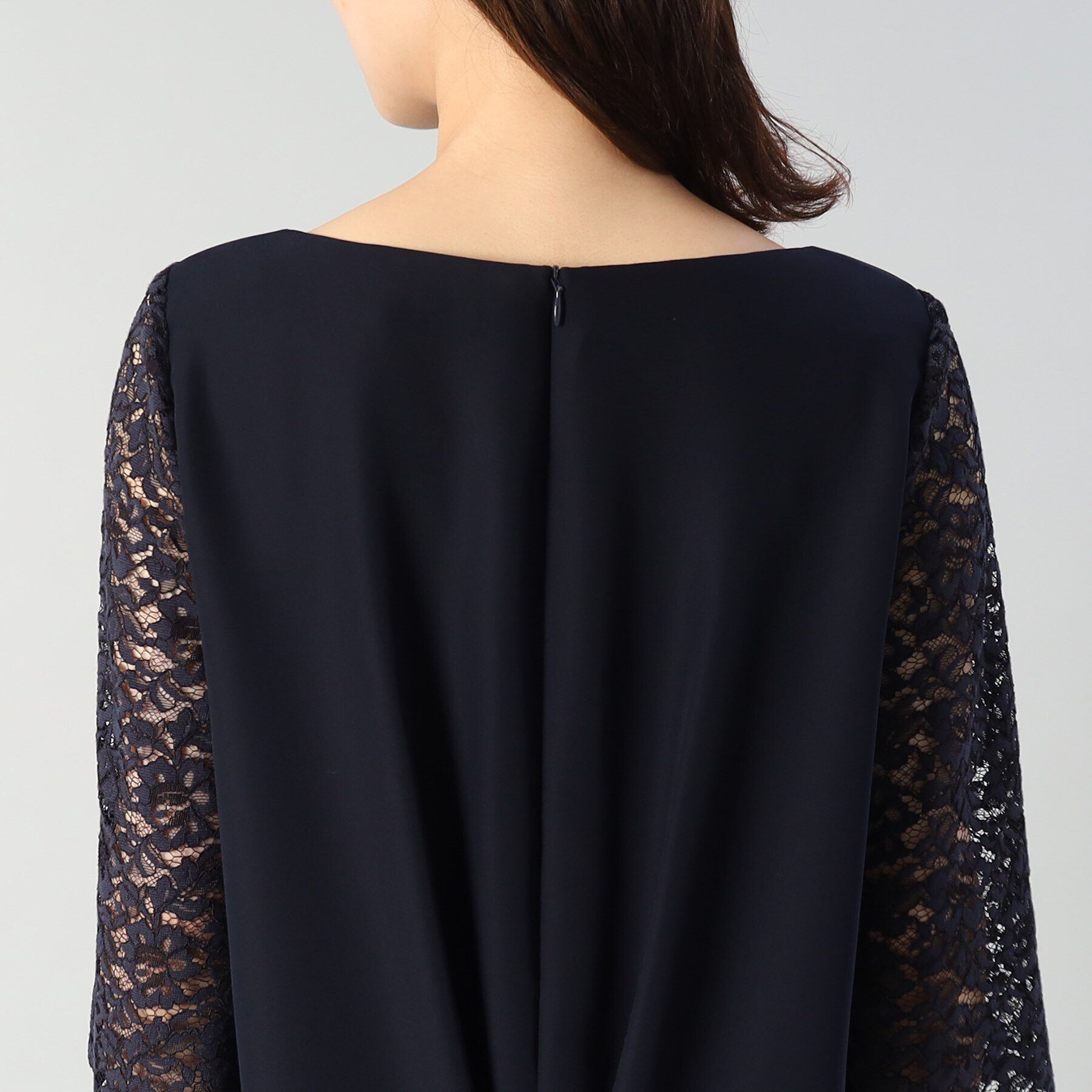 UNTITLED「袖レースドレスワンピース」|ワンピース|