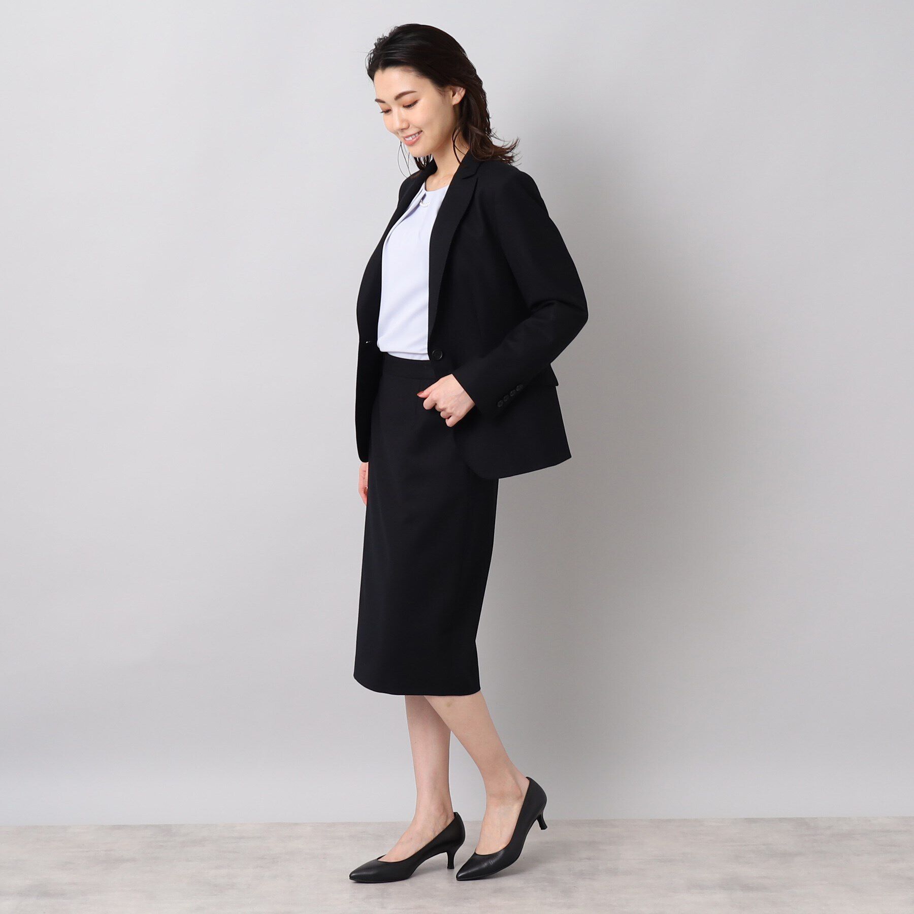 UNTITLED「ファインフラノ ジャケット」|テーラードジャケット|