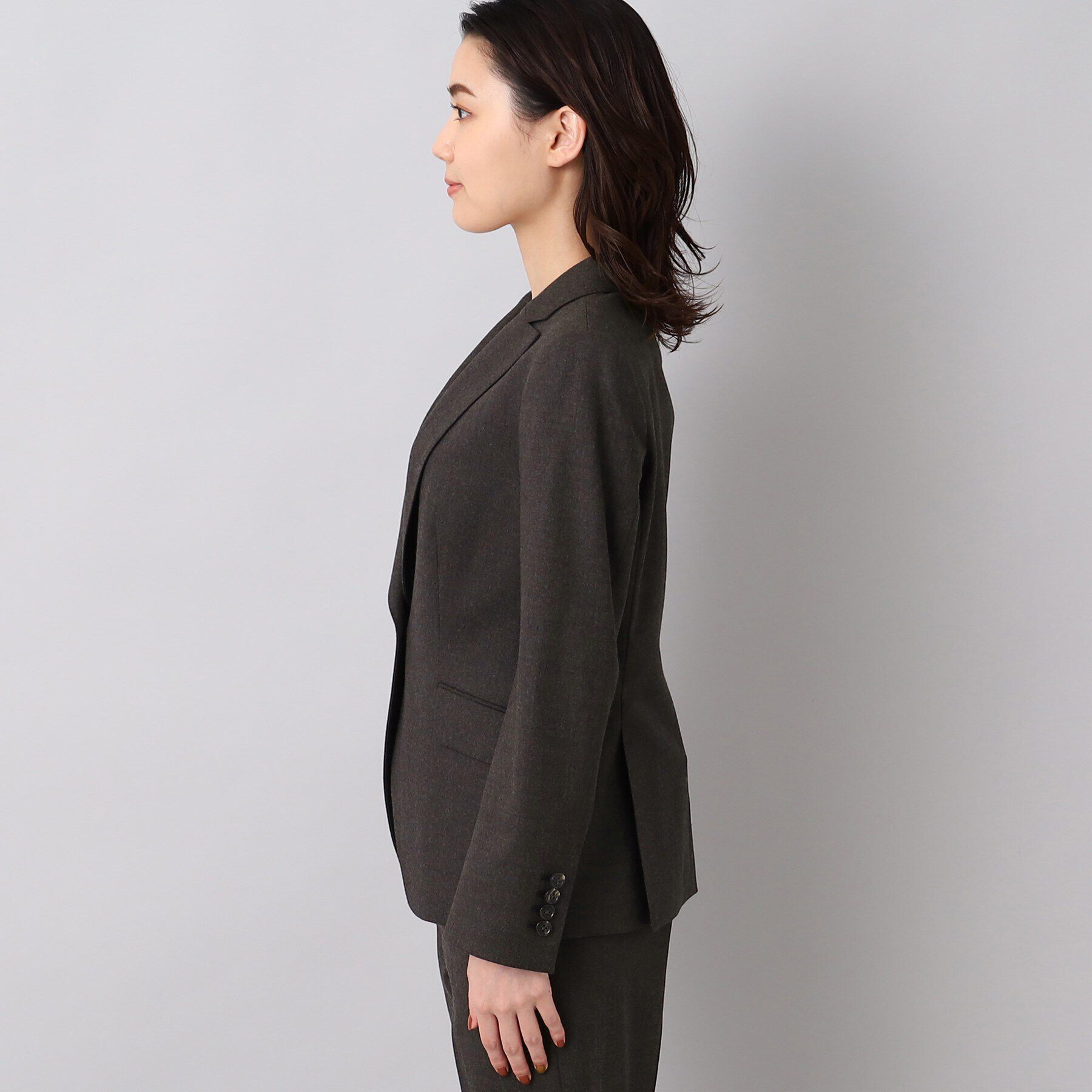 UNTITLED「ファインフラノ ジャケット」|テーラードジャケット|