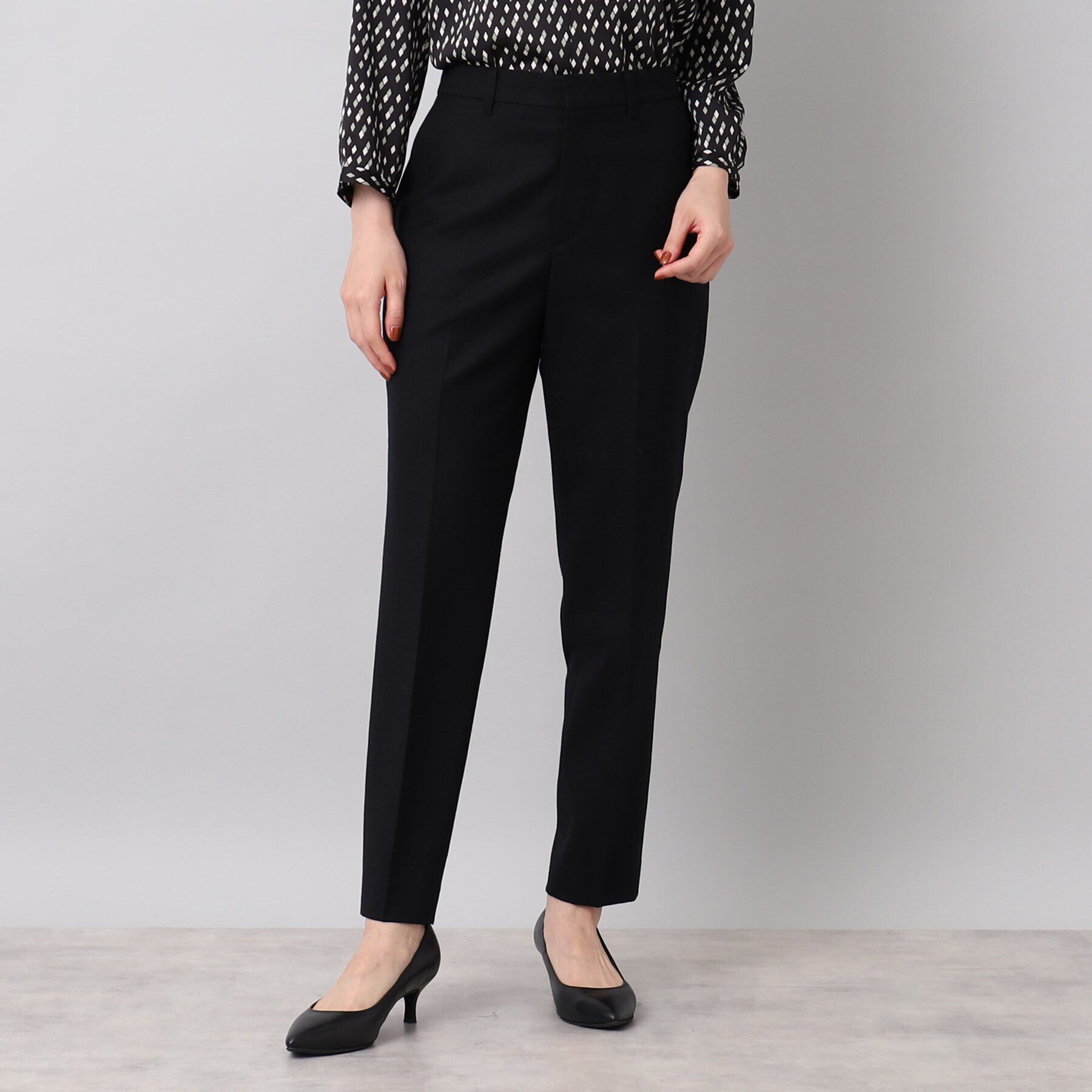 UNTITLED「ファインフラノ パンツ」|その他|ブラック(019)