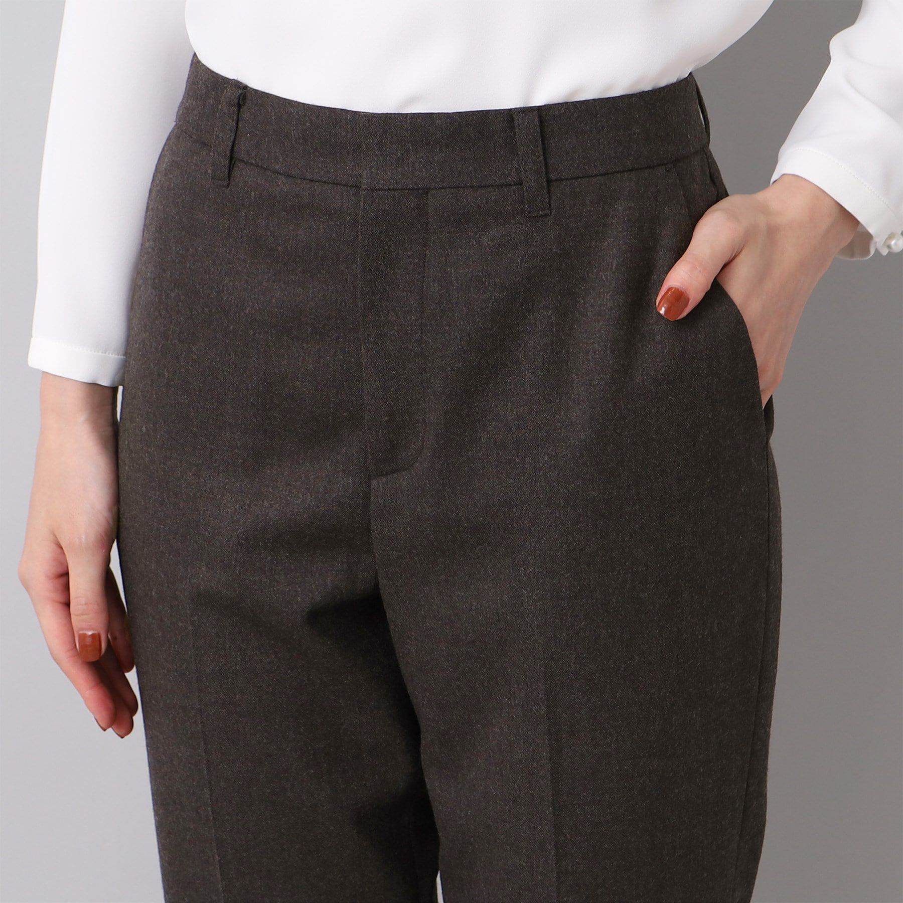 UNTITLED「ファインフラノ パンツ」|その他|