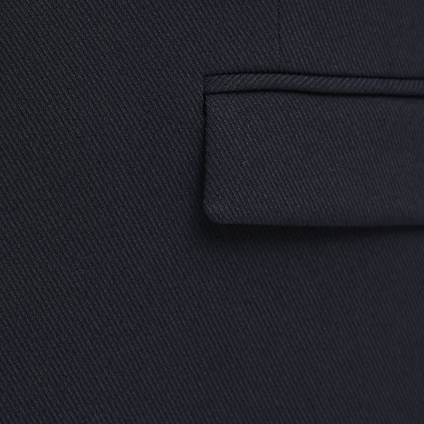 UNTITLED「【通勤スーツ/入卒/セレモニー】ウーステッドカルゼ カラーレスジャケット」|ノーカラージャケット|