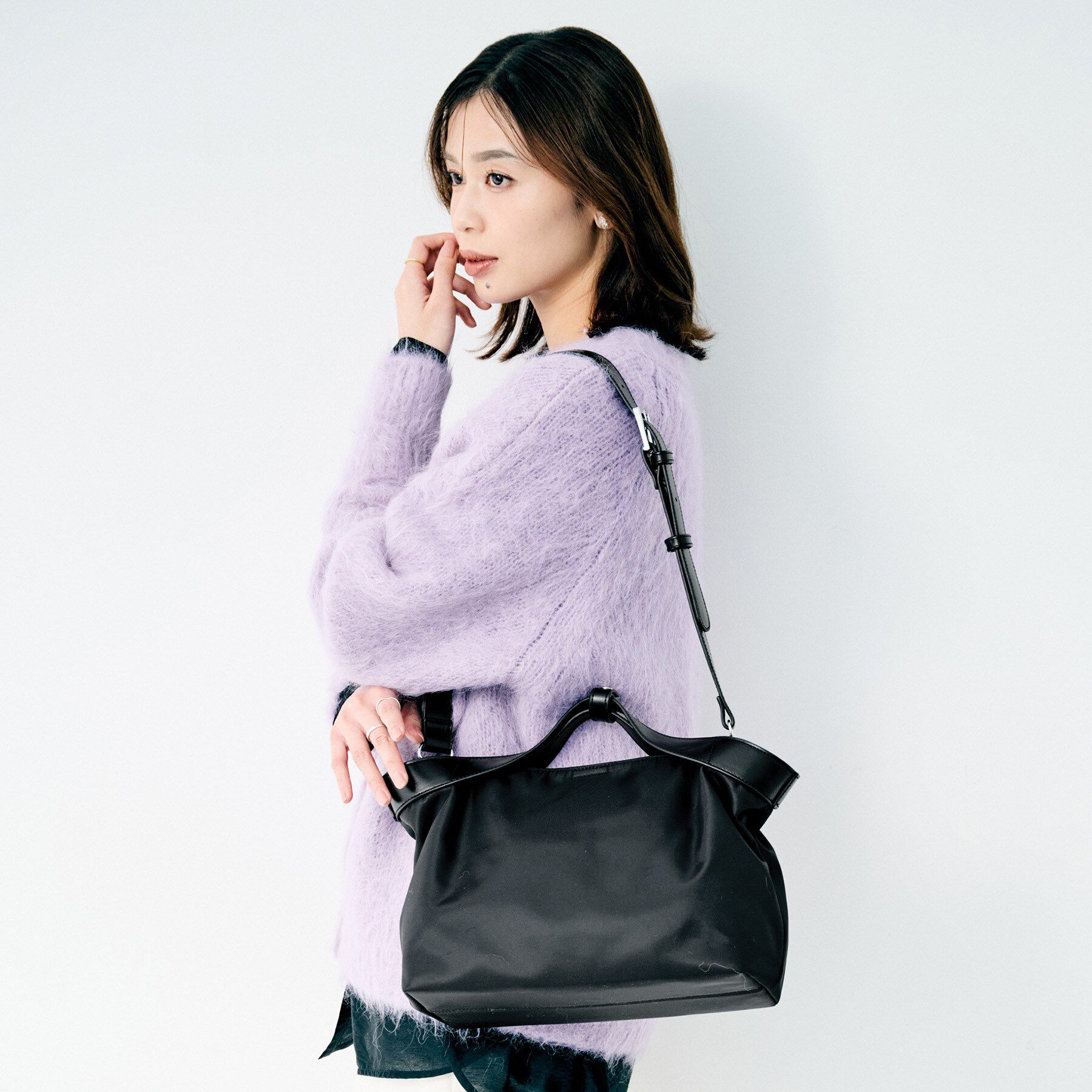 UNTITLED「ワイドナイロントート」|トートバッグ|